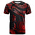 Samoa Polynesian Custom T Shirt Poly Tattoo Red Version Unisex Red - Polynesian Pride