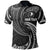 Yap Micronesia Custom Polo Shirt White Tribal Wave Unisex White - Polynesian Pride