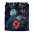 Guam Polynesian Bedding Set - Blue Turtle Hibiscus - Polynesian Pride