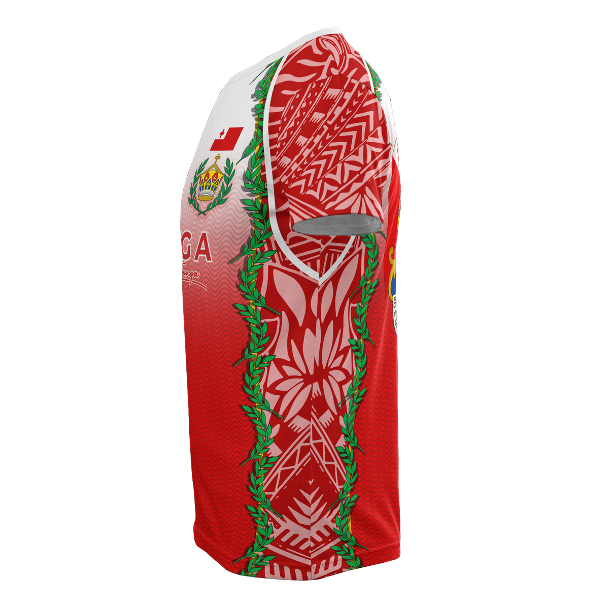 Tonga T Shirt Tonga Flag Royal Crown - Polynesian Pride