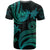 Tahiti Custom T Shirt Polynesian Turtle With Pattern - Polynesian Pride