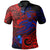 Samoa Polo Shirt Blue Shark Polynesian Tattoo Unisex Blue - Polynesian Pride