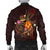 Vanuatu Polynesian Personalised Men's Bomber Jacket - Legend of Vanuatu (Red) - Polynesian Pride