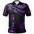 Hawaii Custom Polo Shirt Polynesian Tattoo Purple Version Unisex Purple - Polynesian Pride