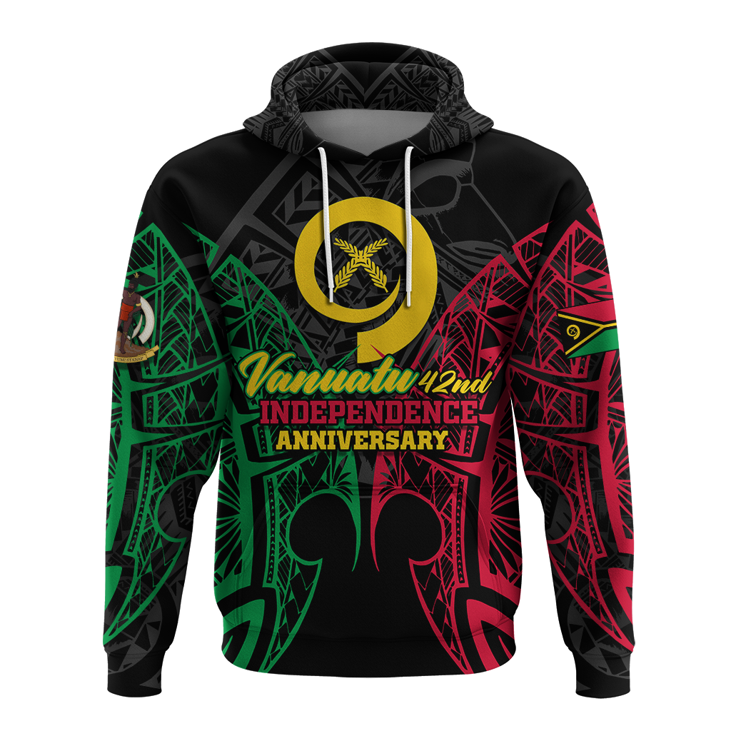 Vanuatu 42nd Independence Anniversary Pride Hoodie LT12 - Polynesian Pride