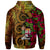 Fiji Polynesian Hoodie Hibiscus Vintage - Polynesian Pride