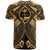 Guam Polynesian T Shirt Guam Gold Seal with Polynesian Tattoo - Polynesian Pride