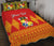 (Custom Personalised) Tonga Quilt Bed Set Be Unique Version 06 Red LT13 - Polynesian Pride