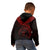 Niue Polynesian Custom Hoodie Niue Waves (Red) - Polynesian Pride