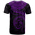 Fiji Polynesian T Shirt Fijian Waves (Purple) - Polynesian Pride