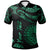 Tahiti Custom Polo Shirt Polynesian Tattoo Green Version Unisex Green - Polynesian Pride