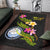 Marshall Islands Polynesian Area Rug - Plumeria Tribal - Polynesian Pride