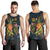 Tuvalu Polynesian Men's Tank Top - Legend of Tuvalu (Blue) - Polynesian Pride