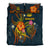 Vanuatu Polynesian Bedding Set - Legend of Vanuatu (Blue) - Polynesian Pride