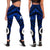 Cook Island Leggings - Seal With Polynesian Tattoo Style ( Blue) - Polynesian Pride