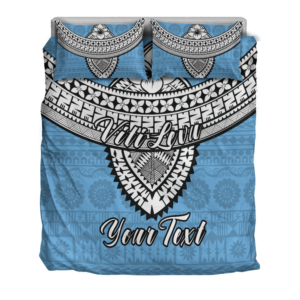 (Custom Personalised) Fiji Viti Levu Tapa Tribal Bedding Set - LT12 - Polynesian Pride