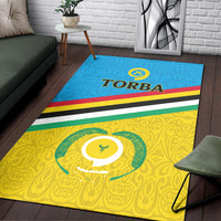 Vanuatu Torba Province Area Rug - Flag Style - LT12 - Polynesian Pride