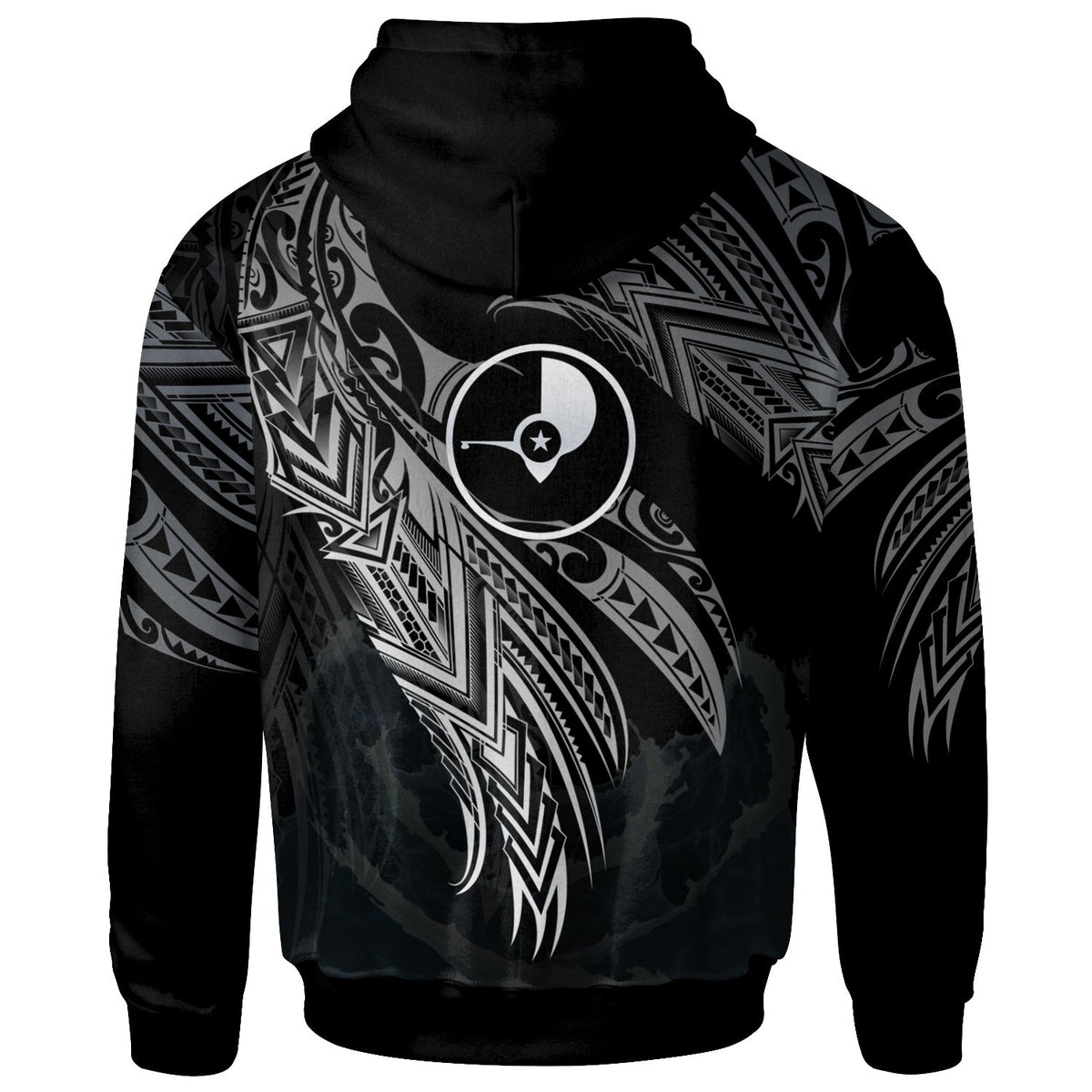 Yap Polynesian Hoodie Legend White Version - Polynesian Pride