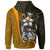 Tahiti Polynesian Hoodie Gold Turtle with Hook - Polynesian Pride