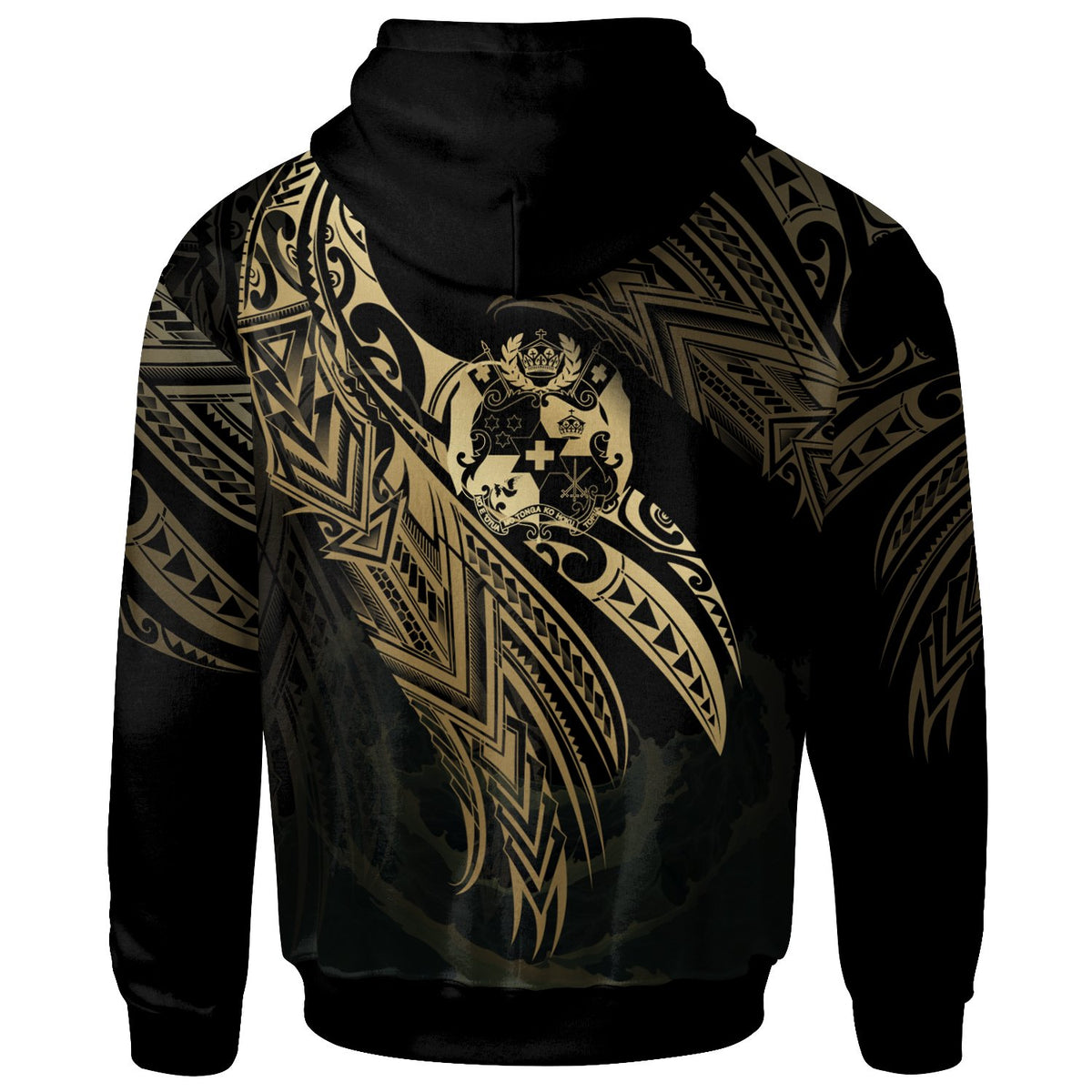 Tonga Polynesian Hoodie Legend Gold Version - Polynesian Pride