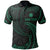 Nauru Polynesian Custom Polo Shirt Green Tribal Wave Unisex Green - Polynesian Pride