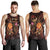 Guam Polynesian Men's Tank Top - Legend of Guam (Red) - Polynesian Pride