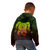 American Samoa Polynesian Hoodie Vintage Polynesian Turtle (Reggae) - Polynesian Pride