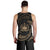 Samoa Polynesian Men's Tank Top - Gold Tribal Wave - Polynesian Pride