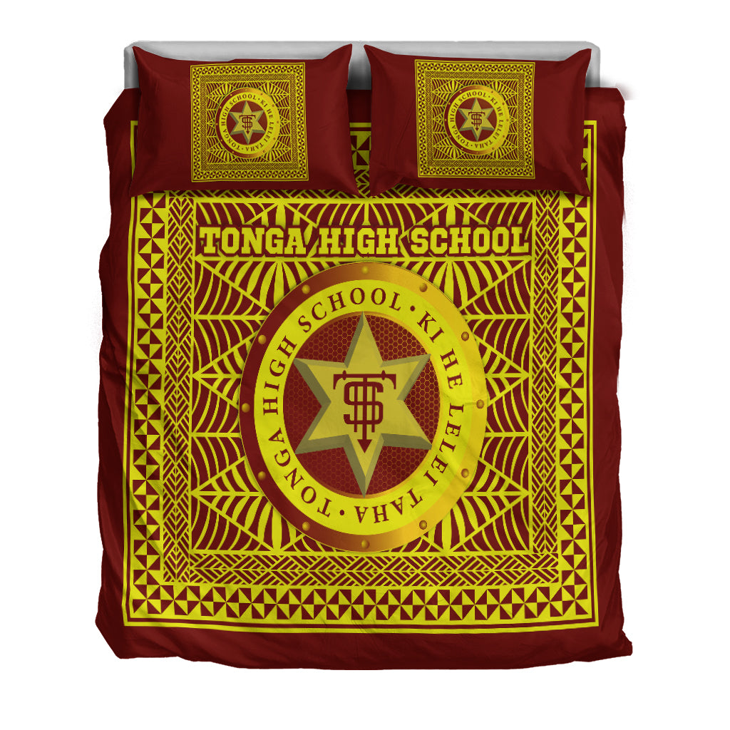 Tonga High School Bedding Set Tonga Pattern LT4 - Polynesian Pride