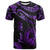 Tonga Polynesian Custom T Shirt Polynesian Tattoo Purple Version Unisex Purple - Polynesian Pride