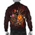 YAP Polynesian Personalised Men's Bomber Jacket - Legend of YAP (Red) - Polynesian Pride