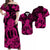 Hawaii Matching Dress and Hawaiian Shirt Polynesia Pink Octopus LT13 Pink - Polynesian Pride