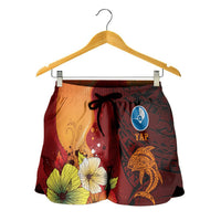 Yap Women's Shorts - Tribal Tuna Fish - Polynesian Pride