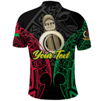 Custom Vanuatu 42nd Independence Anniversary Pride Polo Shirt LT12 - Polynesian Pride