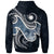 Nauru Polynesian Hoodie Ocean Style - Polynesian Pride