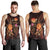 Nauru Polynesian Men's Tank Top - Legend of Nauru (Red) - Polynesian Pride