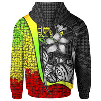 Tahiti Polynesian Hoodie Reggae Turtle with Hook - Polynesian Pride