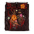 Niue Polynesian Bedding Set - Legend of Niue (Red) - Polynesian Pride