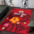 (Custom Personalised) Tahiti Maohi Area Rug - Hibiscus With Tribal - LT12 - Polynesian Pride