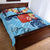 Wallis and Futuna Custom Personalised Quilt Bed Set - Tropical Style - Polynesian Pride