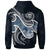 Tuvalu Polynesian Zip up Hoodie Ocean Style - Polynesian Pride