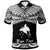 Papua New Guinea Custom Polo Shirt Polynesian Tattoo White Version Unisex White - Polynesian Pride