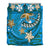 Wallis and Futuna Bedding Set - Spring Style Blue Color - Polynesian Pride