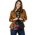 Polynesian Shoulder Handbag - Hibiscus Pattern - Polynesian Pride