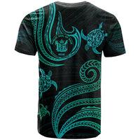 Niue T Shirt Polynesian Turtle With Pattern - Polynesian Pride