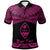 Guam Custom Polo Shirt Polynesian Tattoo Pink Version Unisex Pink - Polynesian Pride