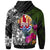 Tahiti Hoodie Turtle Plumeria Banana Leaf - Polynesian Pride