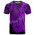 Tahiti Polynesian Custom T Shirt Tribal Wave Tattoo Purple Unisex Purple - Polynesian Pride