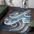 FSM Islands Polynesian Area Rug - Ocean Style Blue - Polynesian Pride