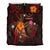 Chuuk Polynesian Bedding Set - Legend of Chuuk (Red) - Polynesian Pride